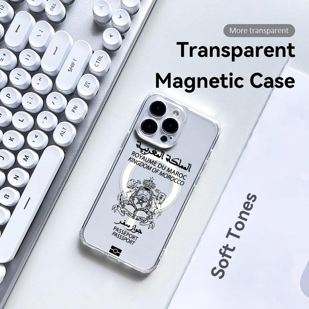 Cool Morocco Passport Phone Ca - Phone Cases With Magsafe のレビューと価格