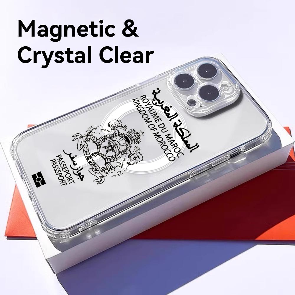Cool Morocco Passport Phone Ca - Phone Cases With Magsafe のレビューと価格