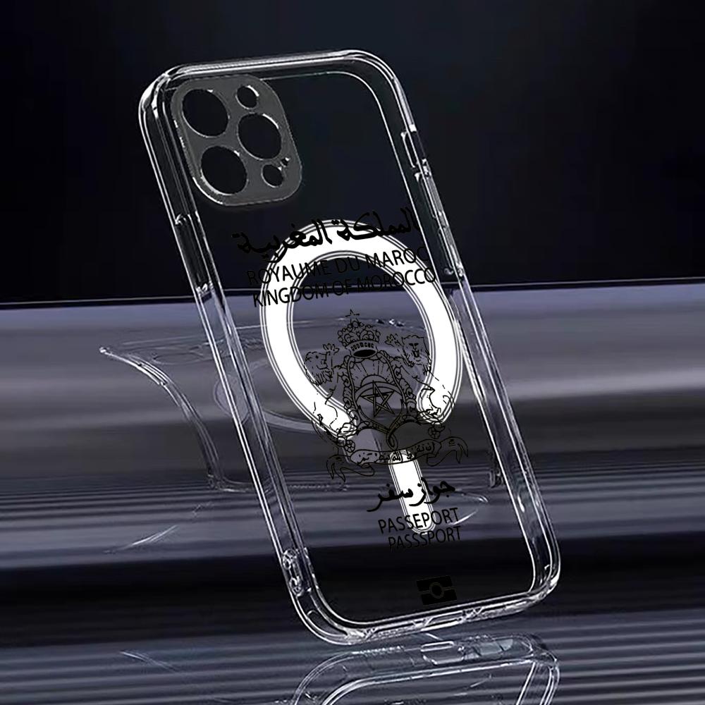 Cool Morocco Passport Phone Ca - Phone Cases With Magsafe のレビューと価格