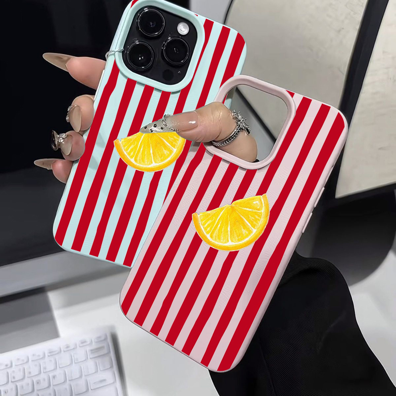 Fashion Lemon Pattern TPU Sili - Phone Cases Iphone 13 のレビューと価格