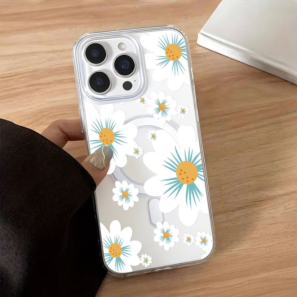 Floral Print Phone Case For iP - Phone Cases With Magsafe のレビューと価格