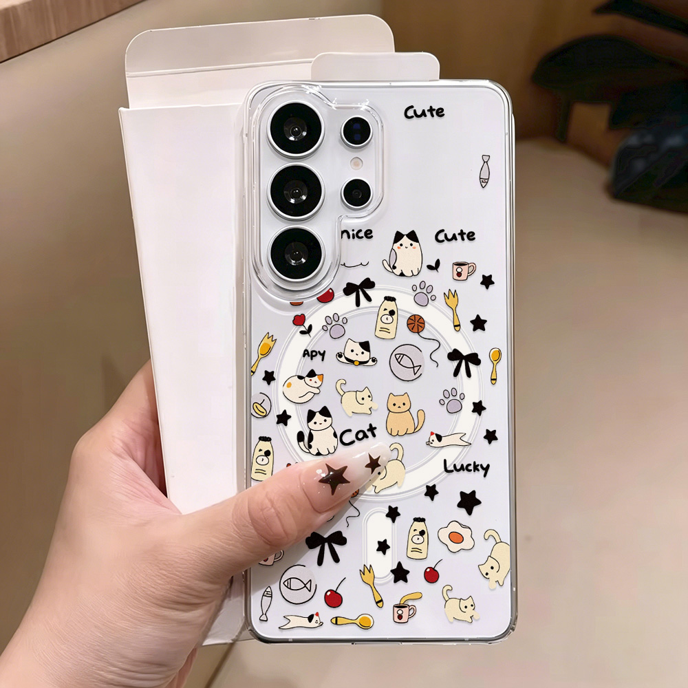 Cute Cat Magnetic Phone Case F - Phone Cases With Magsafe のレビューと価格