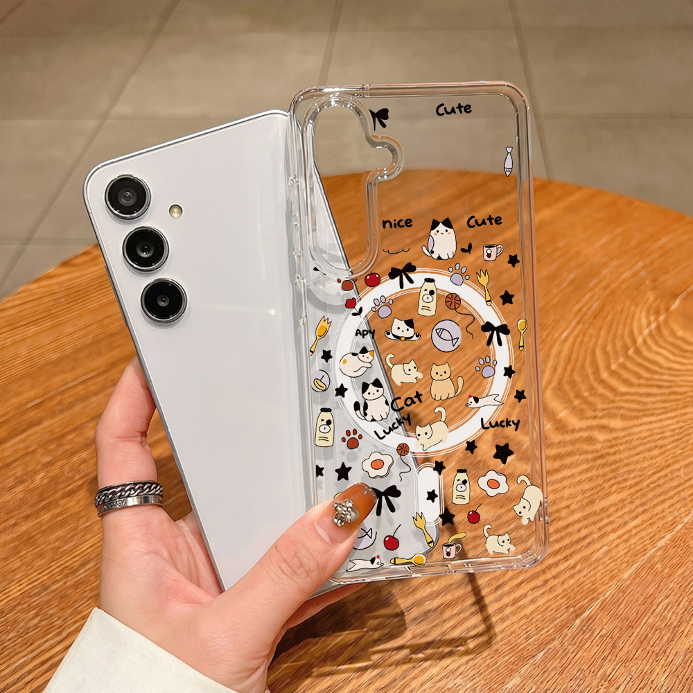 Cute Cat Magnetic Phone Case F - Phone Cases With Magsafe のレビューと価格