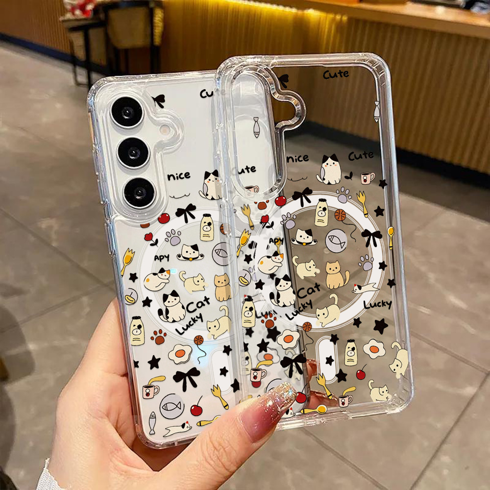Cute Cat Magnetic Phone Case F - Phone Cases With Magsafe のレビューと価格