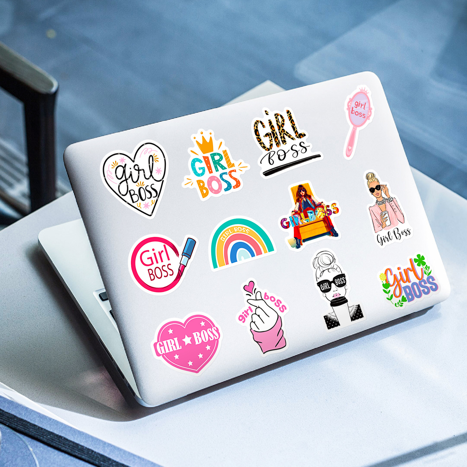 50pcs Cute Girl Boss Stickers  - Phone Cases Quotes のレビューと価格