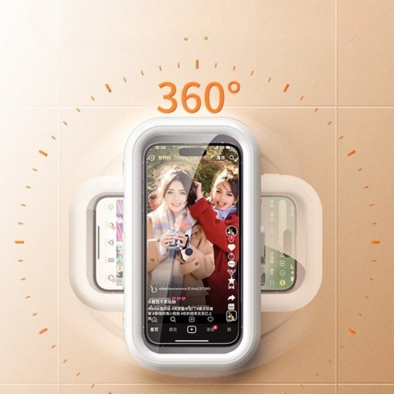 360° Rotation Waterproof Showe - Phone Cases Holder のレビューと価格