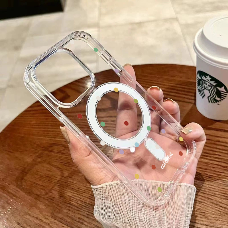 INS Korean Creative Colored Wa - Phone Cases With Magsafe のレビューと価格
