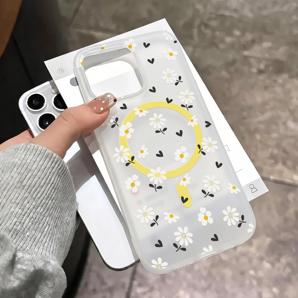 Flower Clear For Magsafe Phone - Phone Cases That Cover The Camera のレビューと価格