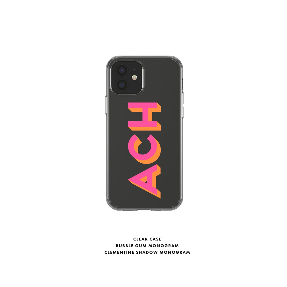 Monogram Initial Letters Soft  - Monogram Custom Case のレビューと価格