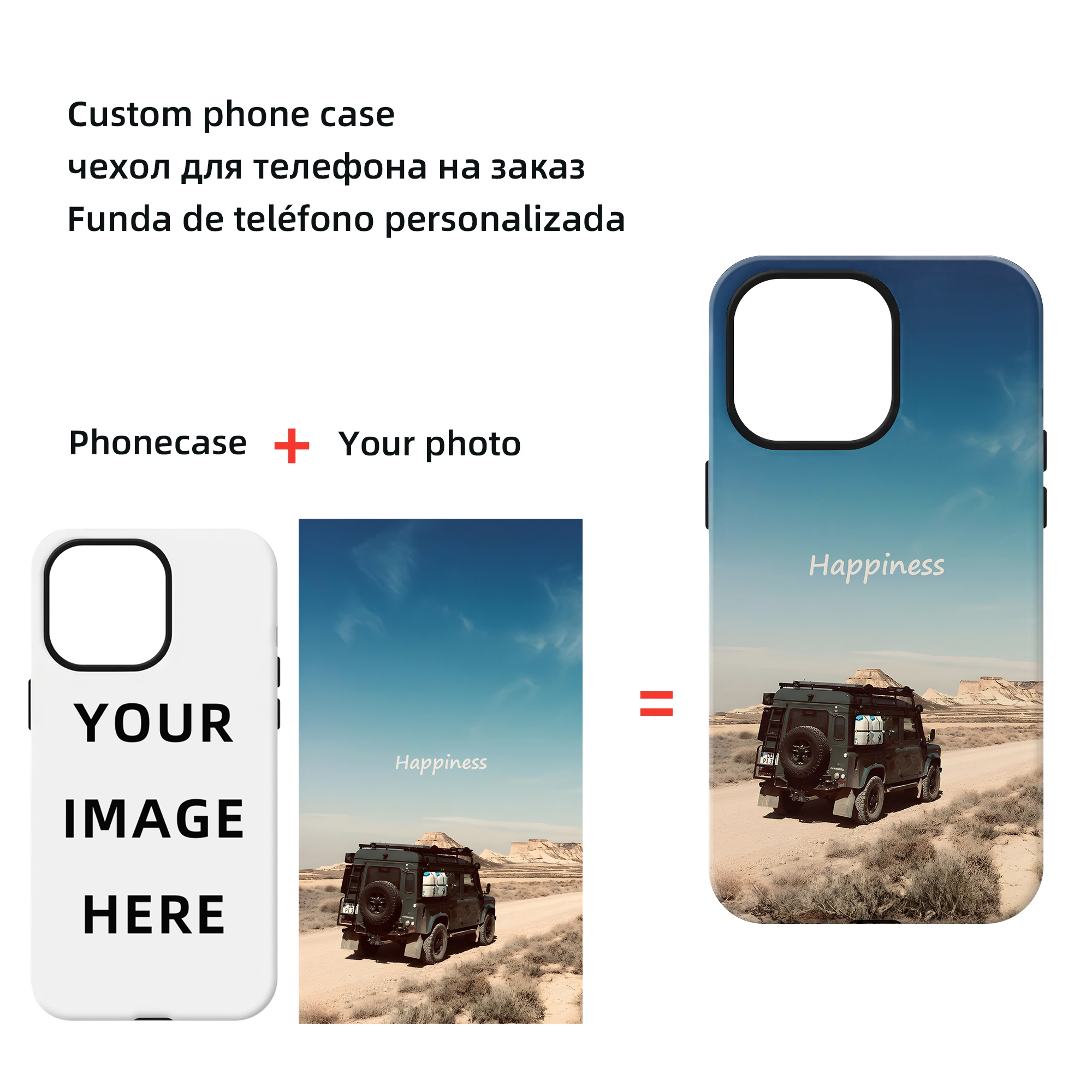 Korean Custom Image Tough Phon - Phone Cases Personalised のレビューと価格