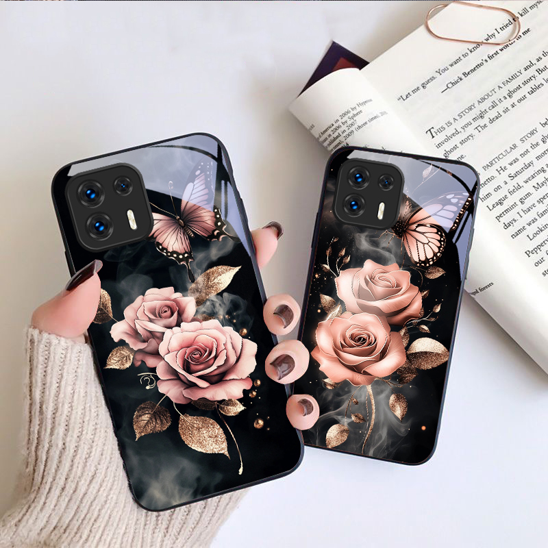 Butterfly Love Pink Rose For M - Phone Cases Motorola のレビューと価格