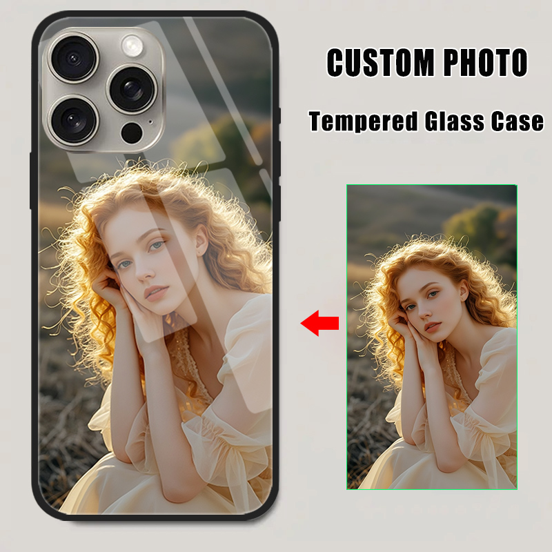 Custom Tempered Glass Case for - Phone Cases Personalised のレビューと価格
