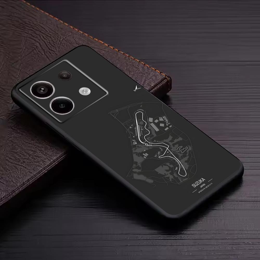 F1 Race Track Print  Phone Cas - Phone Cases Redmi のレビューと価格