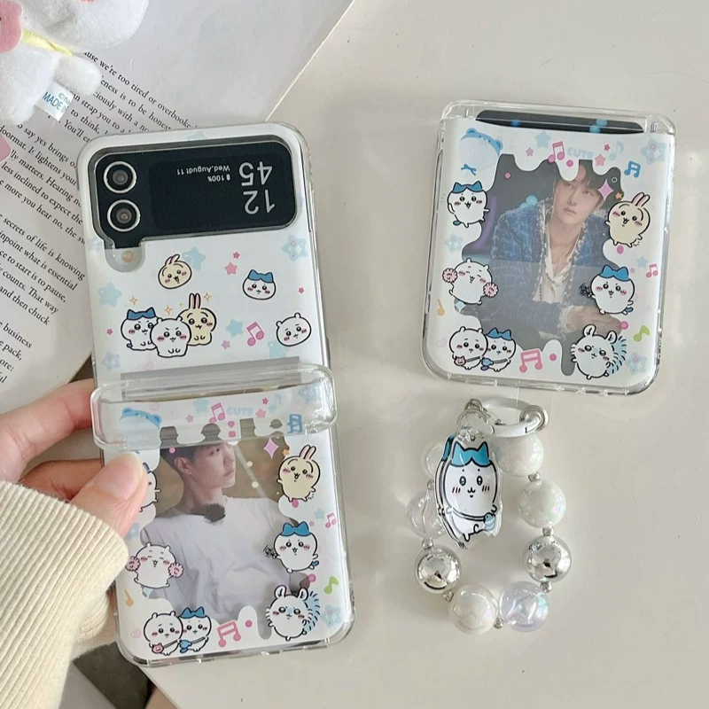 Cute Cartoon Japan Anime Chiik - Phone Cases Z Flip 6 のレビューと価格