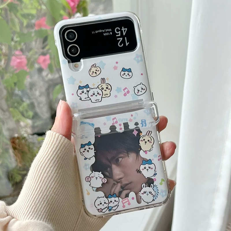 Cute Cartoon Japan Anime Chiik - Phone Cases Z Flip 6 のレビューと価格