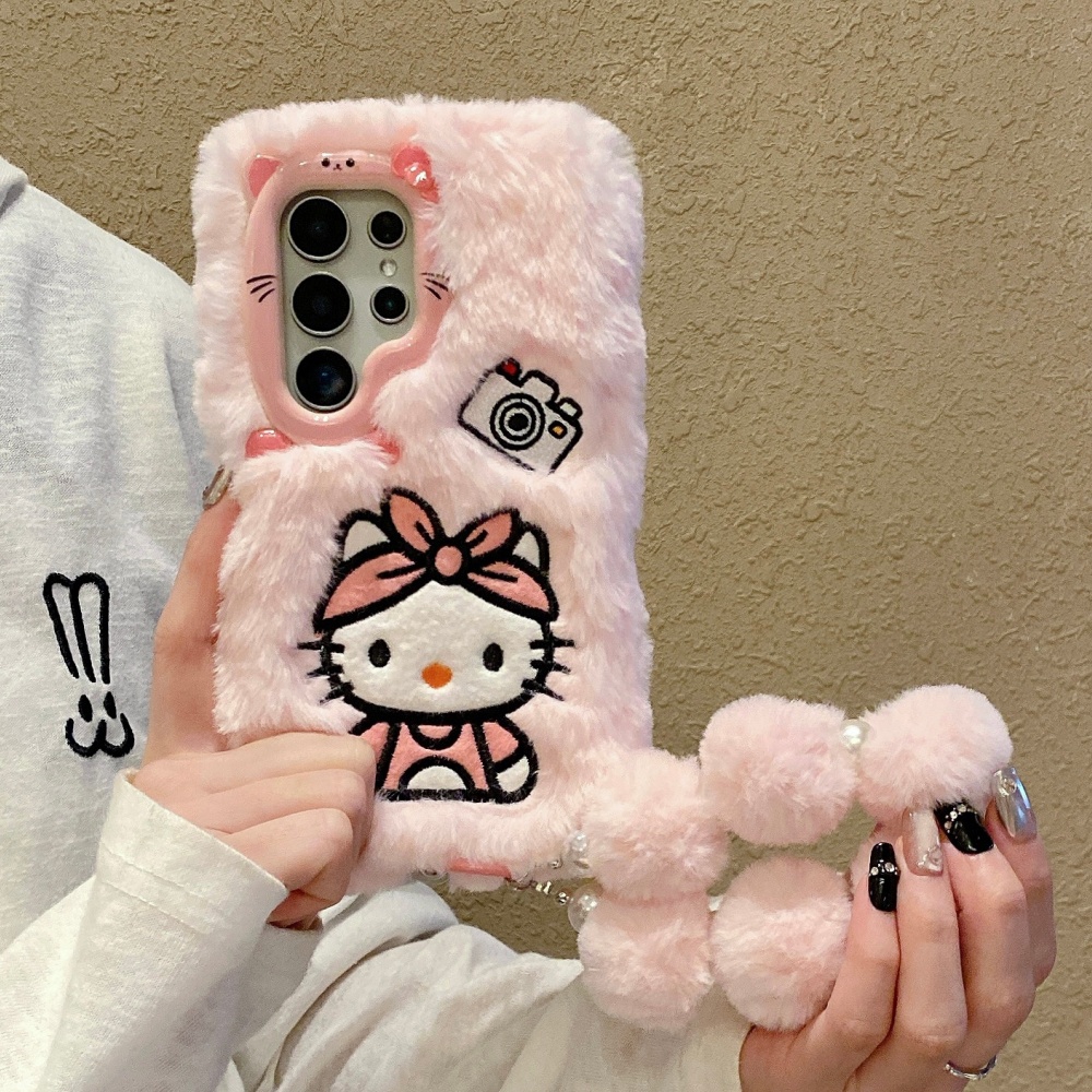Cute 3D Camera Plush KT Phone  - Phone Cases That Cover The Camera のレビューと価格