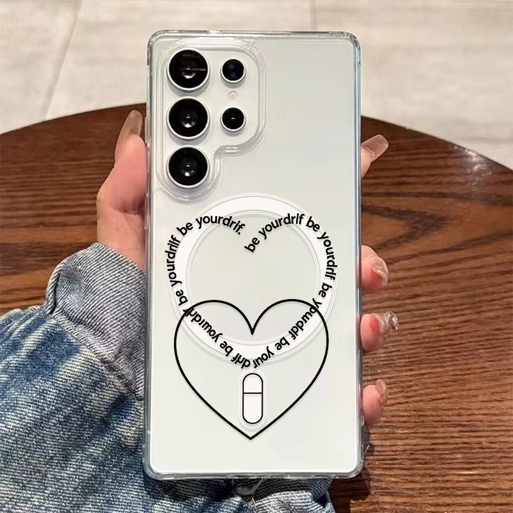 For Magsafe Love Heart Phone C - Phone Cases With Magsafe のレビューと価格