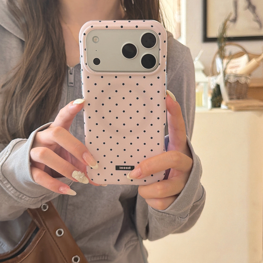 Cute INS Polka Dot Small Fresh - Phone Cases Rhode のレビューと価格