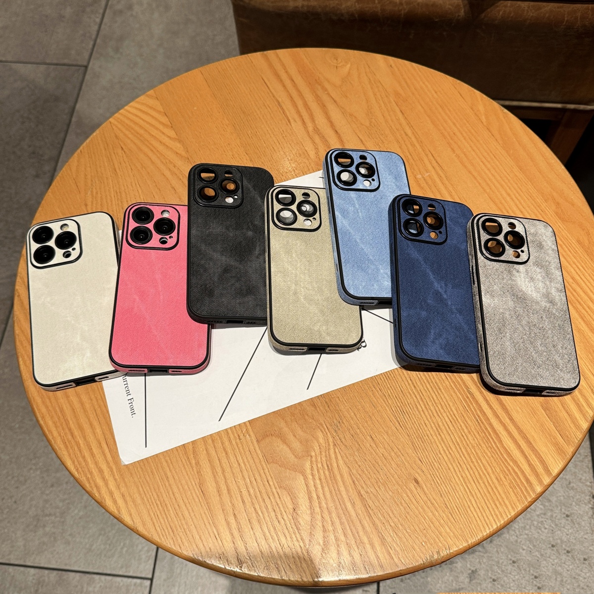 Luxury Vintage Washed Color Co - Phone Cases That Cover The Camera のレビューと価格