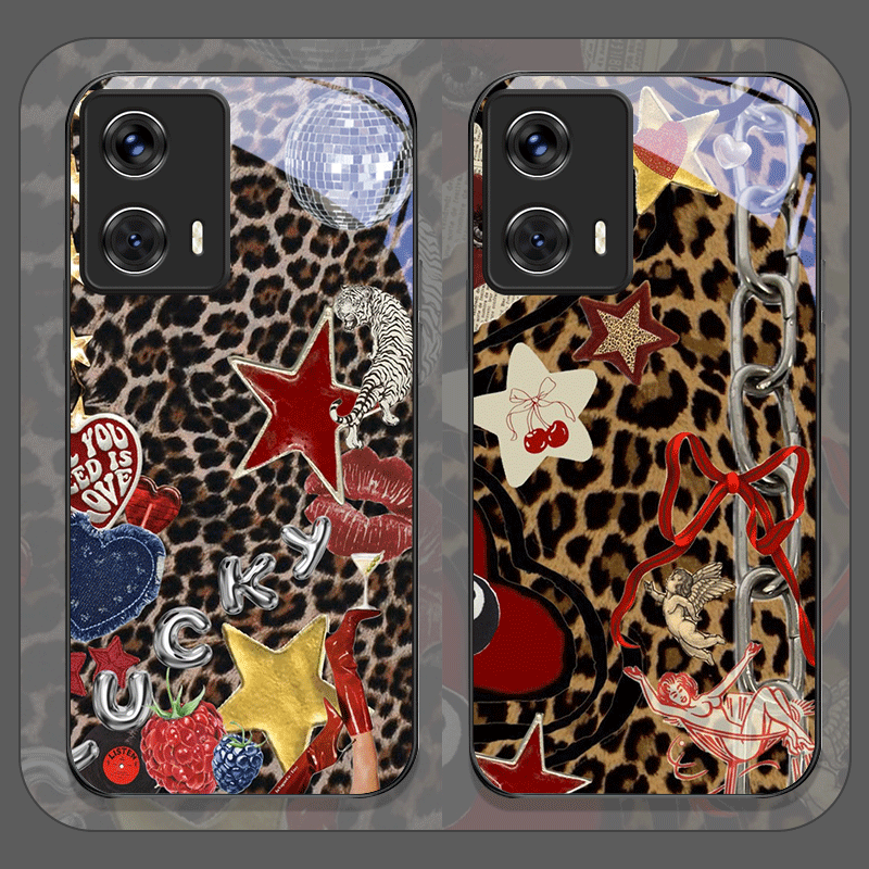 Strawberry Bow Leopard Print T - Phone Cases Motorola のレビューと価格