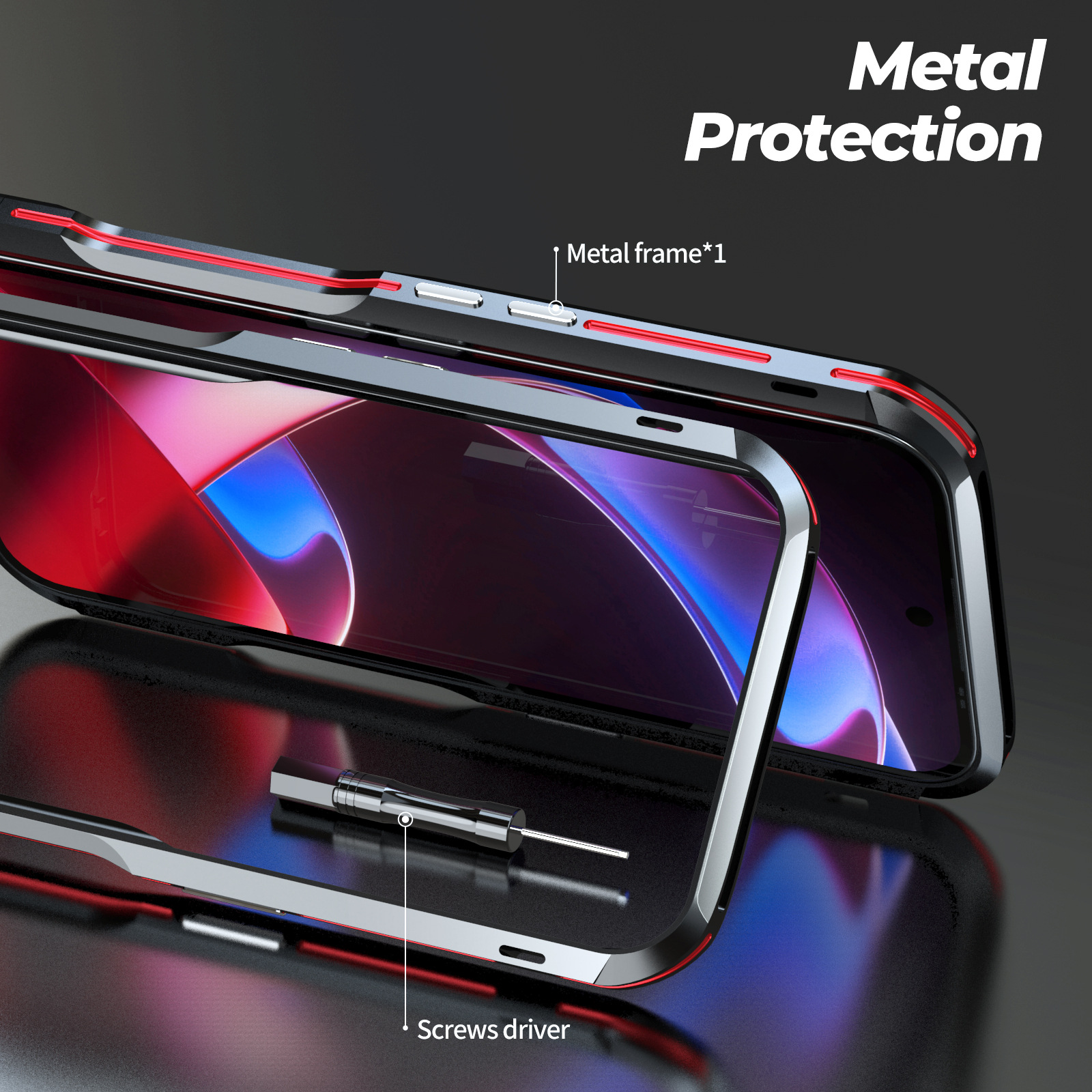 Original LUPHIE Metal Frame Fo - Phone Cases Aviation のレビューと価格