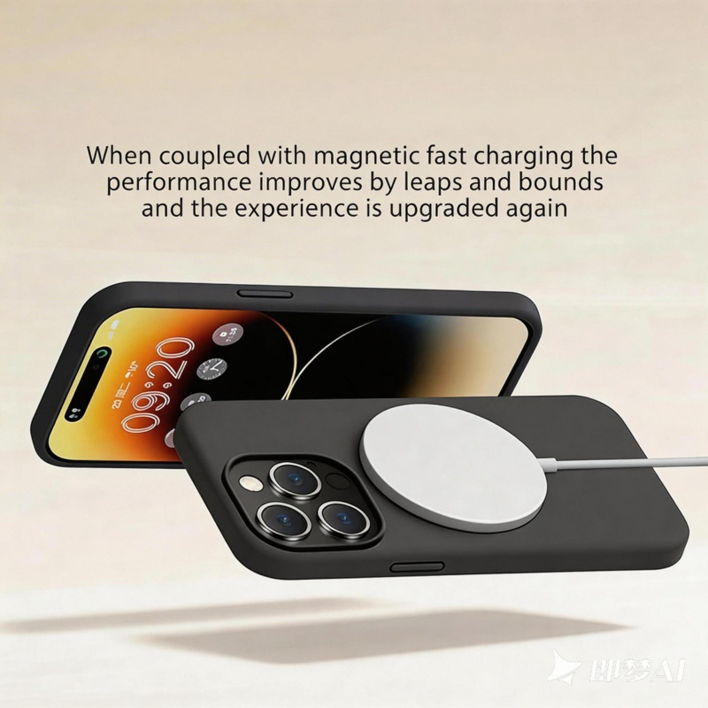 Luxury For Magsafe Wireless Ch - Silicone Liquid Case のレビューと価格