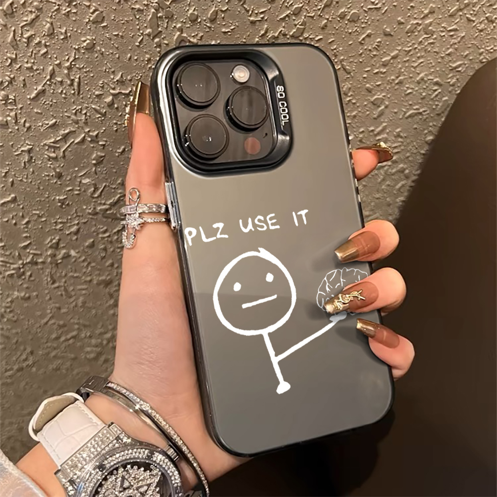 Funny Meme Stick IMD Phone Cas - Phone Cases That Cover The Camera のレビューと価格