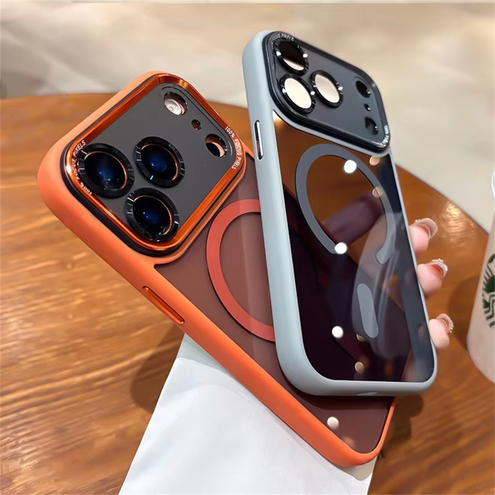 For Magsafe Translucent Metal  - Rugged Armor Case のレビューと価格