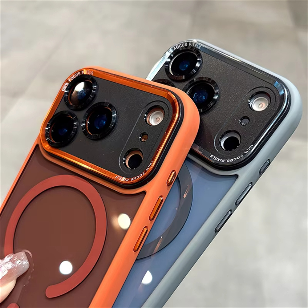 For Magsafe Translucent Metal  - Rugged Armor Case のレビューと価格