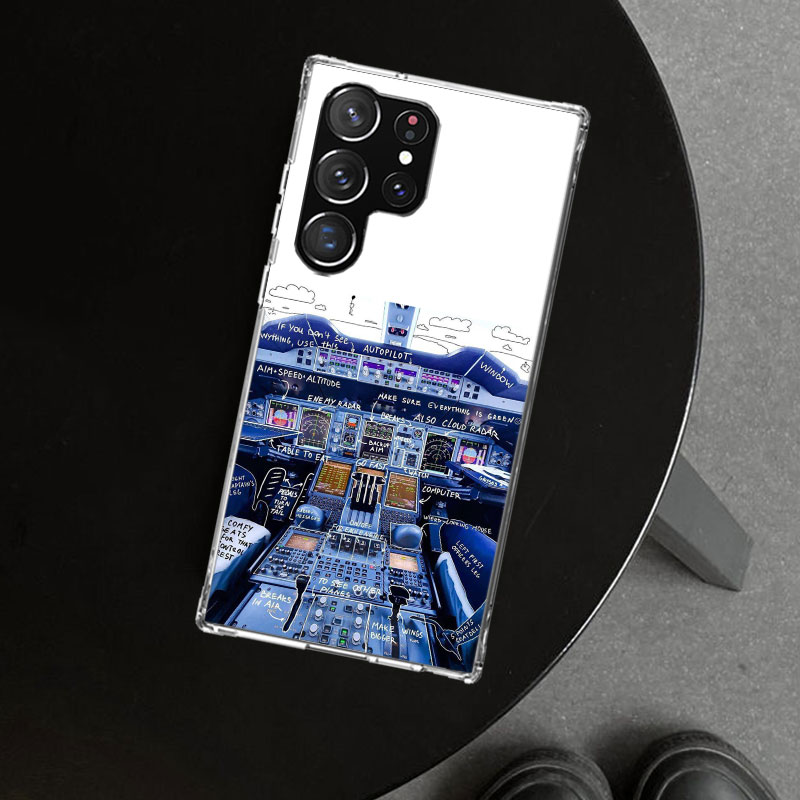 Aviation Aeroplane Pilot Cockp - Phone Cases Aviation のレビューと価格