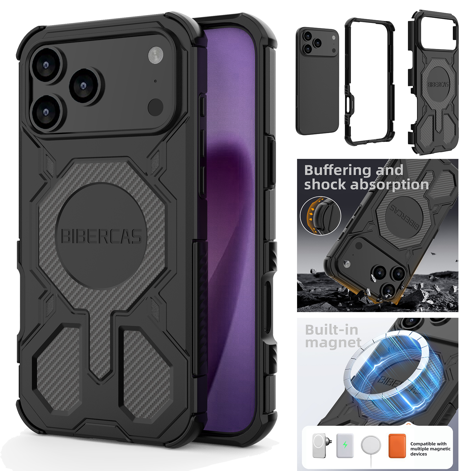 Military Armor Phone Case For  - Rugged Armor Case のレビューと価格