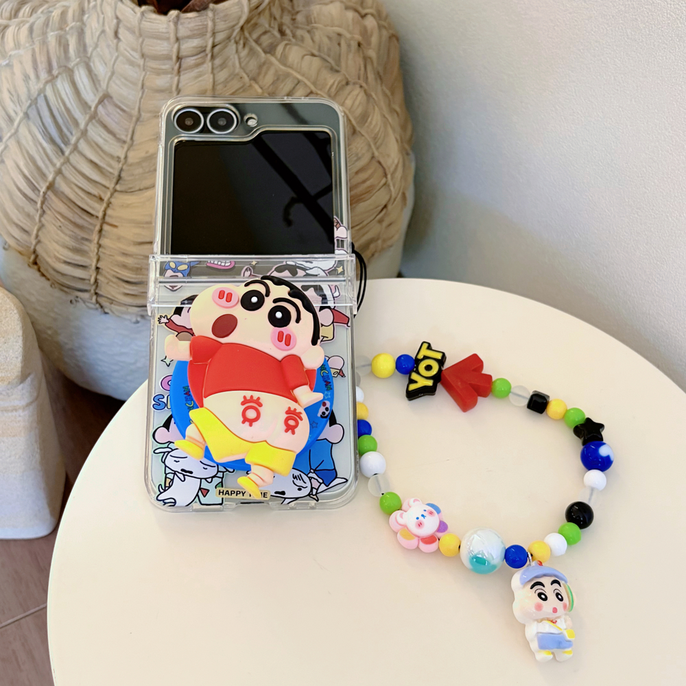 Cute Anime Crayon Shin-chan Ma - Phone Cases Z Flip 6 のレビューと価格